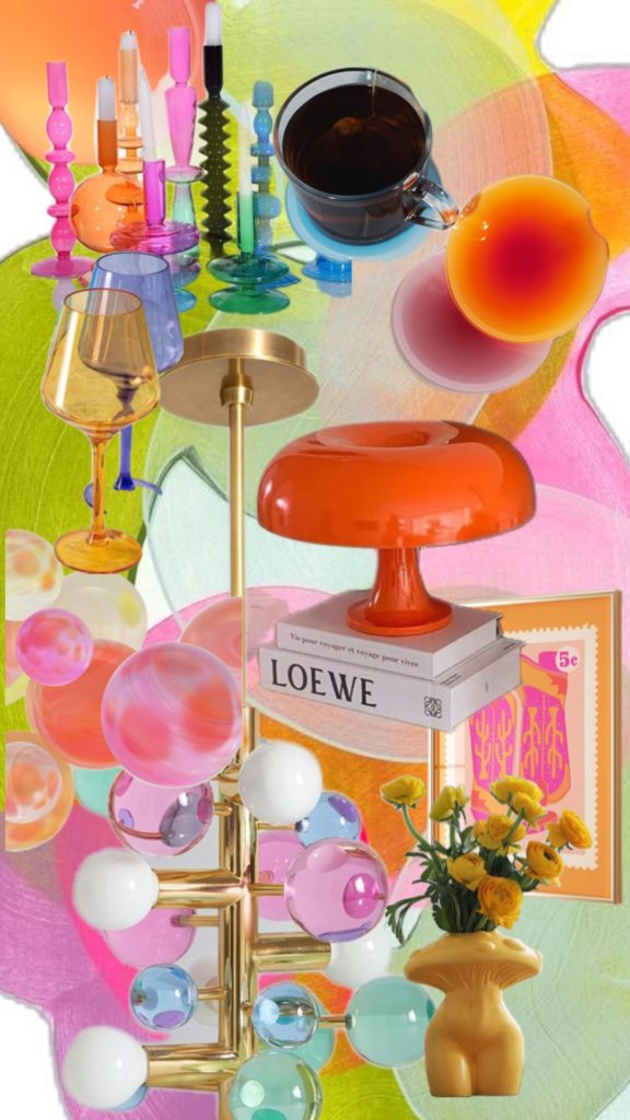 dopamine decor collage